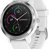 Умные часы Garmin Vivoactive 3 (серебристый/белый)