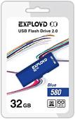 USB Flash Exployd 580 32GB (синий) [EX-32GB-580-Blue]