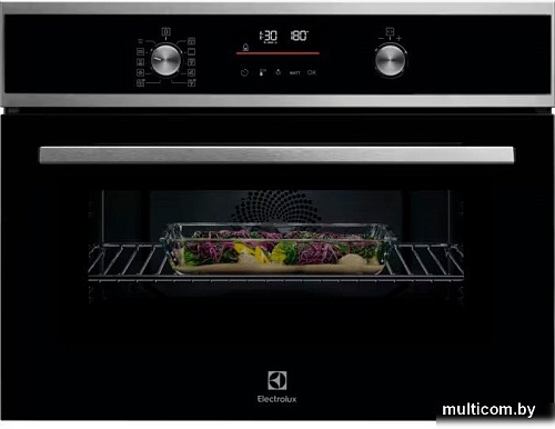 Электрический духовой шкаф Electrolux CombiQuick 600 EVL6E49X