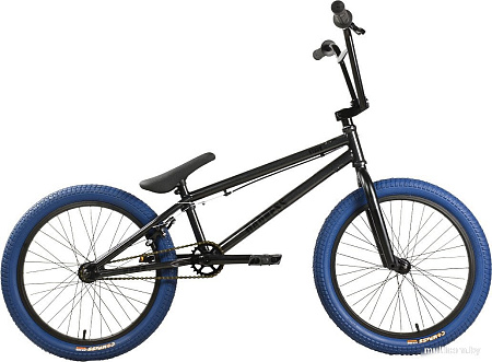 Велосипед Stark Madness BMX 4 2025 (серо-фиолетовый/черный/темно-синий)