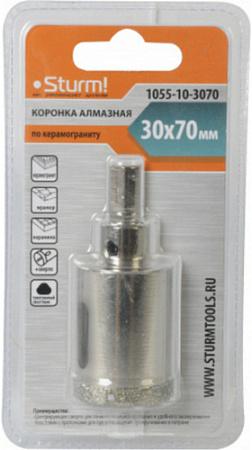 Коронка Sturm 1055-10-3070