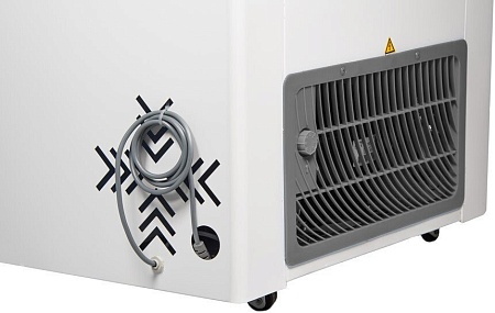 Морозильный ларь Gellar FG 250 C (красный)