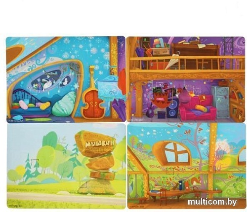 Развивающая игра Умные игры Любимые герои. IQ липучки Сказочный патруль 4680107906564