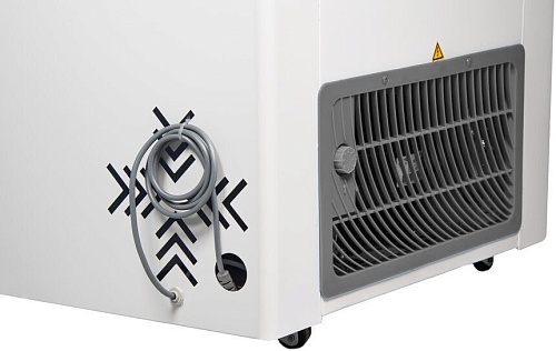 Морозильный ларь Gellar FG 250 C (красный)