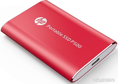 Внешний накопитель HP P500 120GB 7PD46AA (красный)