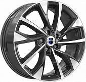 Литые диски K&K Роквуд 17x7&quot; 5x108мм DIA 60.1мм ET 33мм Алмаз черный