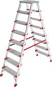 Лестница-стремянка Новая высота NV 3127 (2x8 ступеней)