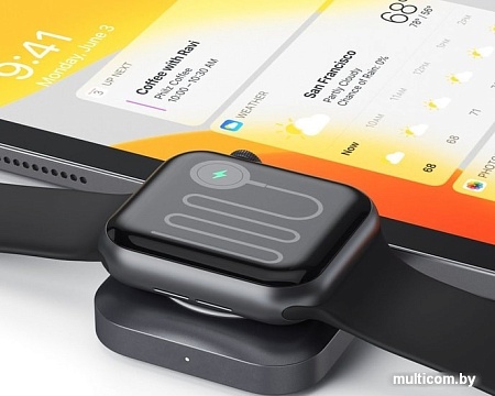 Беспроводное зарядное Satechi Type-C Magnetic Charging Dock