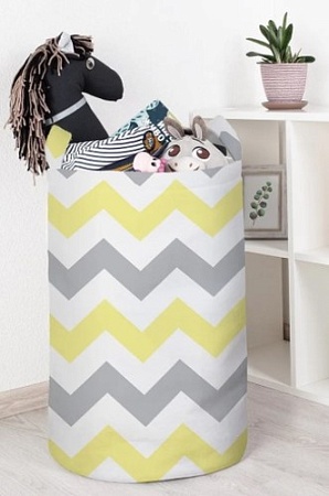 Корзина JoyArty Красочные зигзаги toba_10723_L