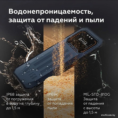 Телефон IIIF150 Air1 Pro Plus 6GB/128GB (кобальтовый синий)