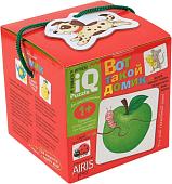 Мозаика/пазл Айрис-Пресс Для самых маленьких. 1+ Вот такой домик 27356