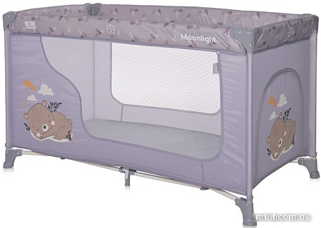 Манеж-кровать Lorelli Moonlight 1 2023 (серый, мечта)