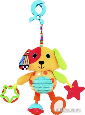 Погремушка с прорезывателем Biba Toys Щенок Шарлотта BB230