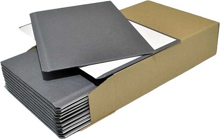 Картонная обложка для переплета OPUS Metalbind Classic А5 217x151 мм OHC217X151S10 (10 шт, серый)