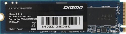 Digma Mega P5 512GB DGSM3001TP53T
