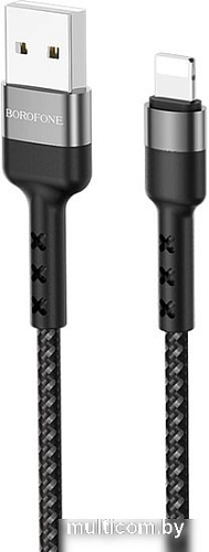 Кабель Borofone BX34 Ligthtning 1 м (черный)