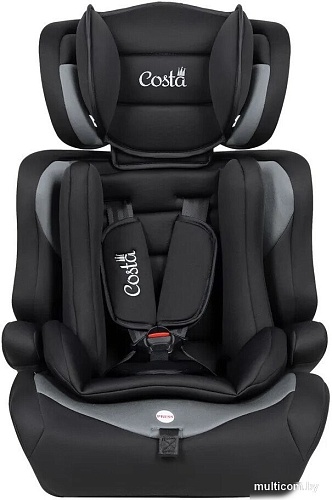 Детское автокресло Costa HC-01 (черный/серый)