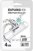 USB Flash Exployd 570 4GB (белый)