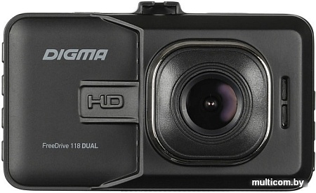 Автомобильный видеорегистратор Digma FreeDrive 118 Dual
