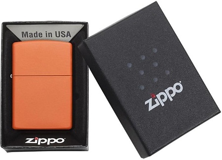 Зажигалка Zippo Orange Matte 231