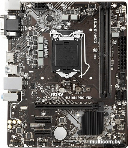 Материнская плата MSI H310M PRO-VDH