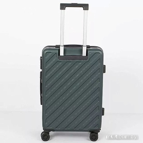 Чемодан-спиннер Mr.Bag 338-9101/5-22DGN (темно-зеленый)