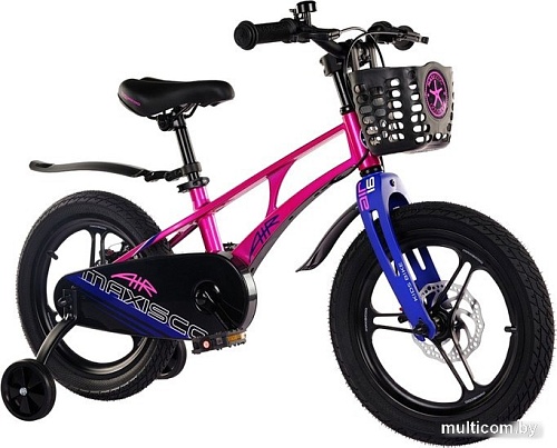 Детский велосипед Maxiscoo Air Pro 18 2024 (розовый жемчуг)