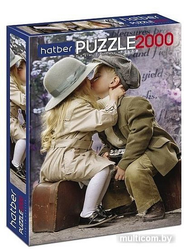 Пазл Hatber Premium Первая любовь 2000ПЗ1_21002