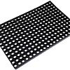 Придверный коврик Vortex 50x100 20098 (черный)