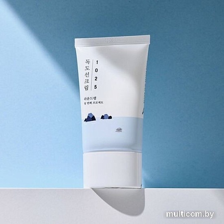 Крем солнцезащитный Round Lab 1025 Dokdo Sunscreen SPF50+ PA++++ с морской водой (50 мл)