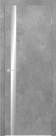 Юркас Stark ST12 ДО 80x200 (бетон светлый/зеркало)