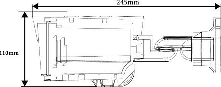CCTV-камера Optimus AHD-M011.0(6-22)