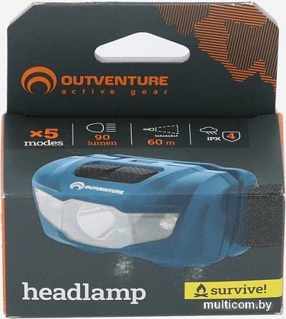 Фонарь Outventure 4GZM7DSY49 (черный)