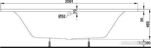 Ванна Kolo Relax 150x150