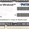 Оперативная память Patriot Memory for Ultrabook 4GB DDR3 SO-DIMM PC3-10600 (PSD34G1333L2S)