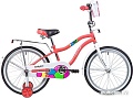 Детский велосипед Novatrack Candy 20 (коралловый, 2019)