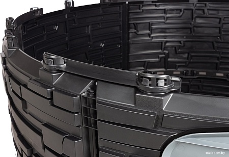 Компостер ВПМ Усиленный 6199373 (780 л, черный/серый)