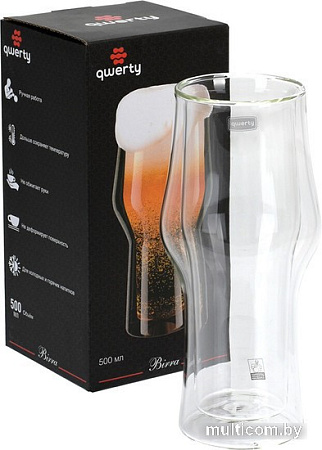 Бокал для пива Qwerty Birra 74023