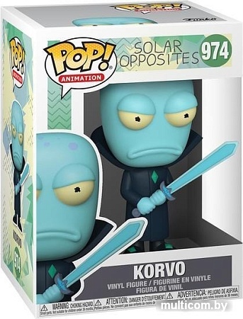 Фигурка Funko Animation Solar Opposites Korvo 55794 (56952)