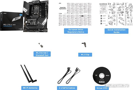 Материнская плата MSI PRO Z790-A WiFi