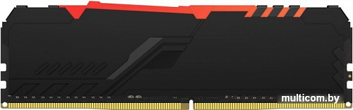 Оперативная память Kingston FURY Beast RGB 16GB DDR4 PC4-24000 KF430C15BB1A/16