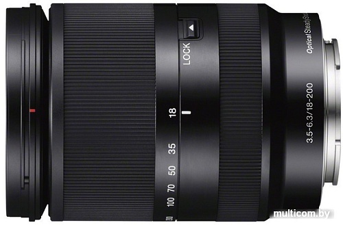Объектив Sony E 18-200mm F3.5-6.3 OSS LE (SEL18200LE)