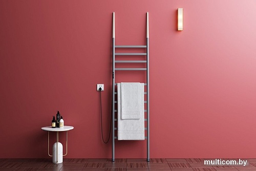 Полотенцесушитель Maxonor PL-TRE06-48-11-3 (серый, подключение слева)