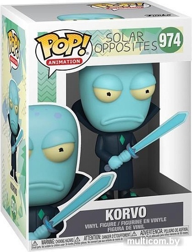 Фигурка Funko Animation Solar Opposites Korvo 55794 (56952)
