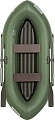 Гребная лодка Лоцман Турист ЛТ-300 ВНД (зеленый)