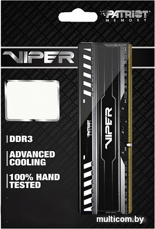 Оперативная память Patriot Viper 3 Black Mamba 8GB DDR3 PC3-12800 (PV38G160C0)