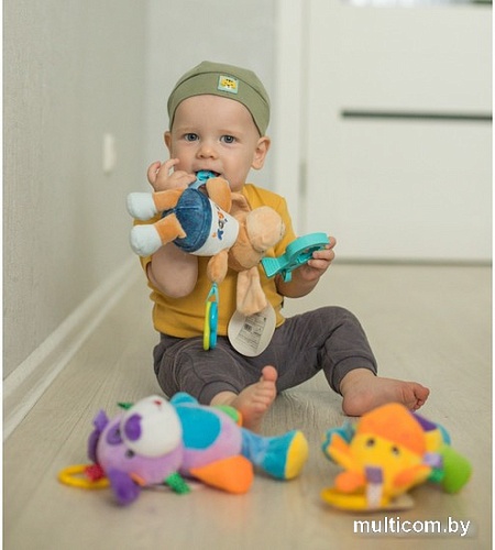 Погремушка Крошка Я Подвеска Бегемотик 4619176