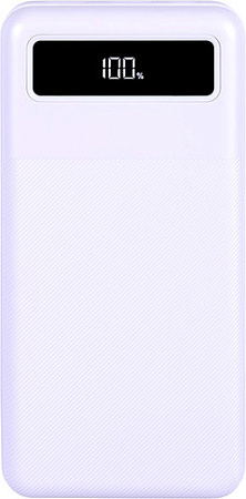 Внешний аккумулятор TFN Porta LCD PD 22.5W 20000mAh (сиреневый)