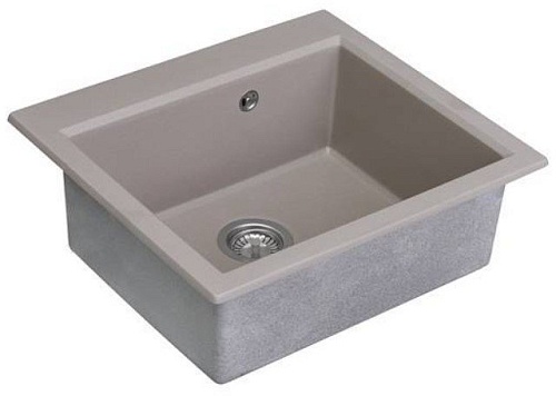 Кухонная мойка Акватон Линеа 58 (серый шелк)