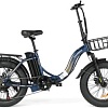 Электровелосипед SameBike City Master Fat (синий)